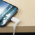 StarTech.com 2m USB A to Lightning Cable iPhone iPad Durable Right Angled 90 Degree White Charger Cord w/Aramid Fiber Apple MFI Certified