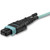 StarTech.com 5m (16.4ft) MTP(F)/PC OM3 Multimode Fiber Optic Cable, OFNP Plenum, 50/125&micro;m, 40G, Low Insertion Loss, MPO Fiber Jumper Cord