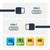 StarTech.com 3ft (1m) USB4 Cable, USB-IF Certified USB-C Cable, 40 Gbps, 100W, 8K 60Hz, Compatible w/Thunderbolt 4/3/USB 3.2, USB Type-C