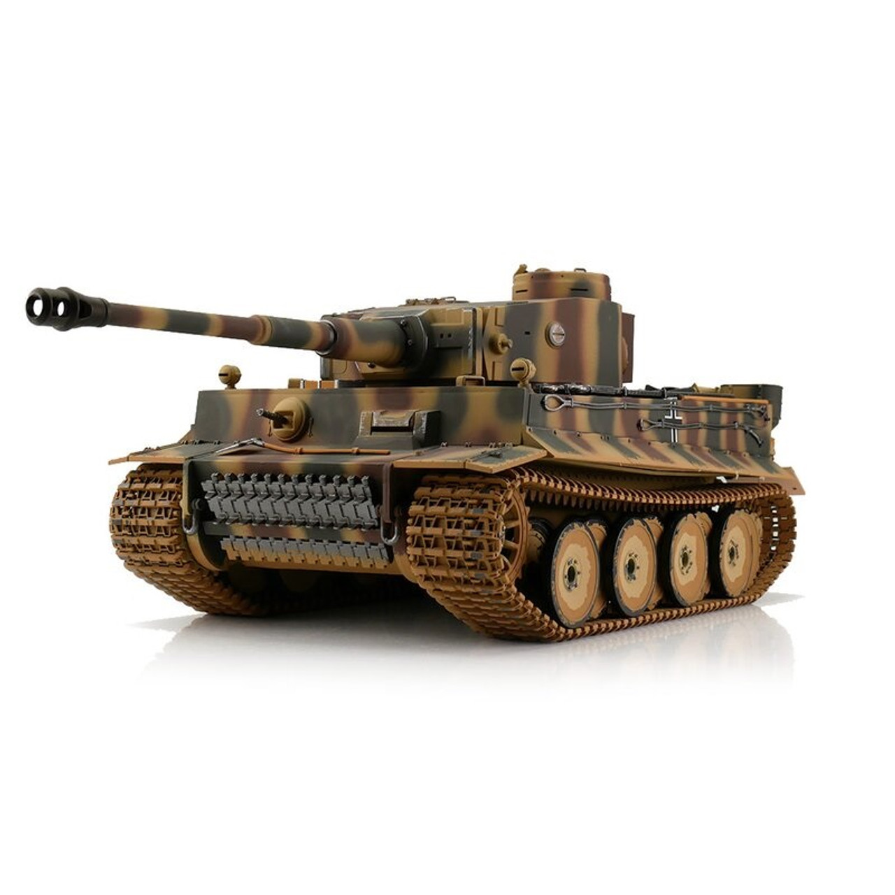 1/16 German Tiger Heavy Tank 2.4Ghz Rechargeable RC Military Tank