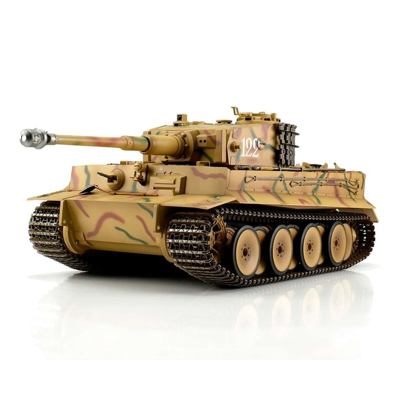 1/16 Torro WSN German Tiger I RC Tank Infrared 2.4GHz Play