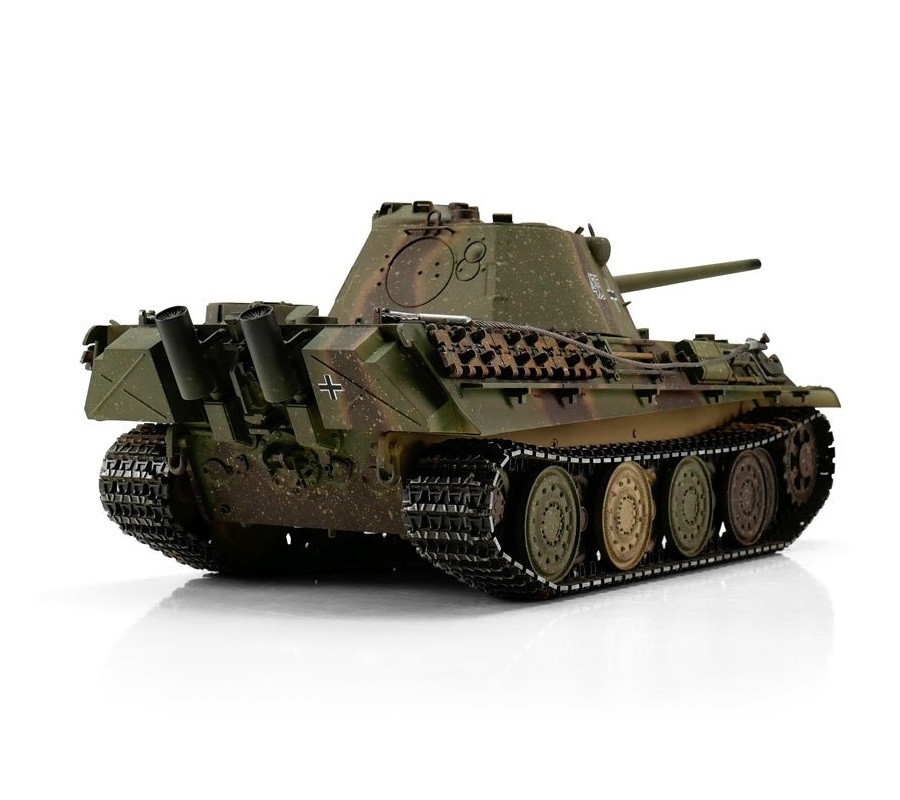 TORRO Panther G Professionale in Metallo BB Version Marrone/tarnt Orro Panzer con Scatola di Legno TORRO Panther G Professionale in Metallo BB Version Marrone/tarnt Orro Panzer con Scatola di Legno