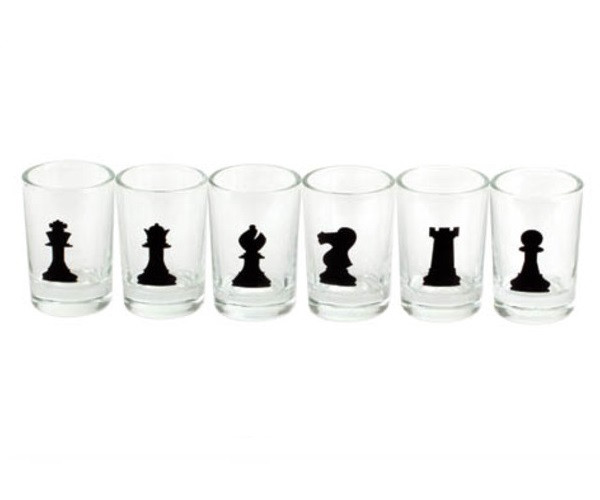 Shot Glass Chess Set Zandatoys