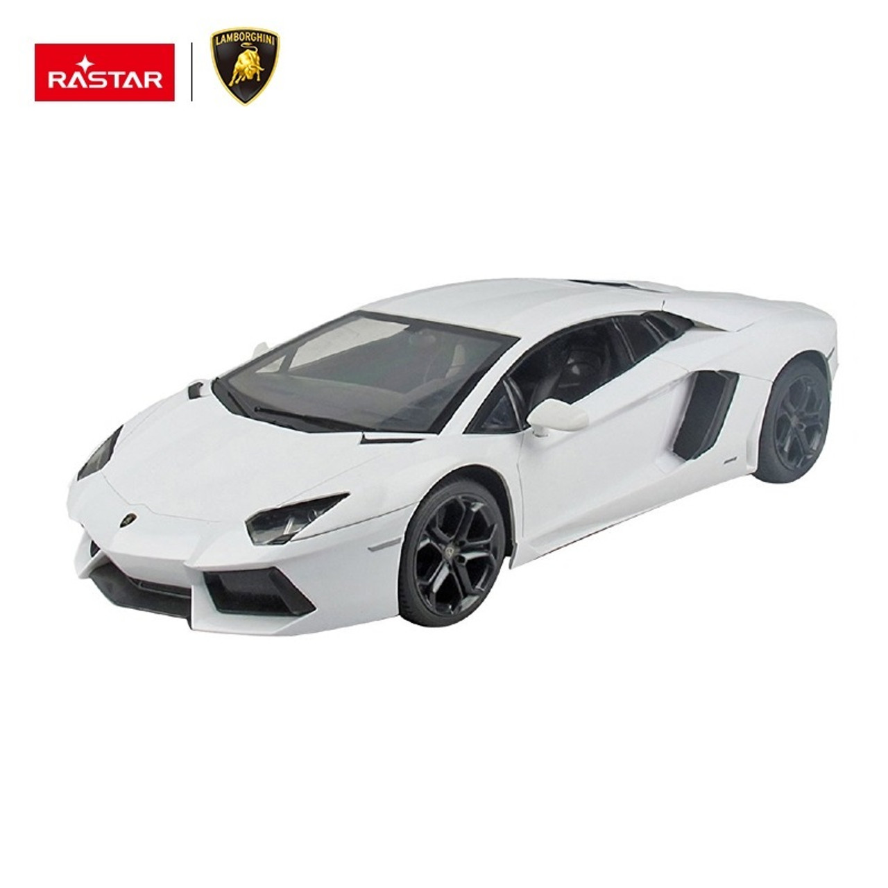 1/14 Rastar Lamborghini Aventador LP700 RC Car White - Zandatoys