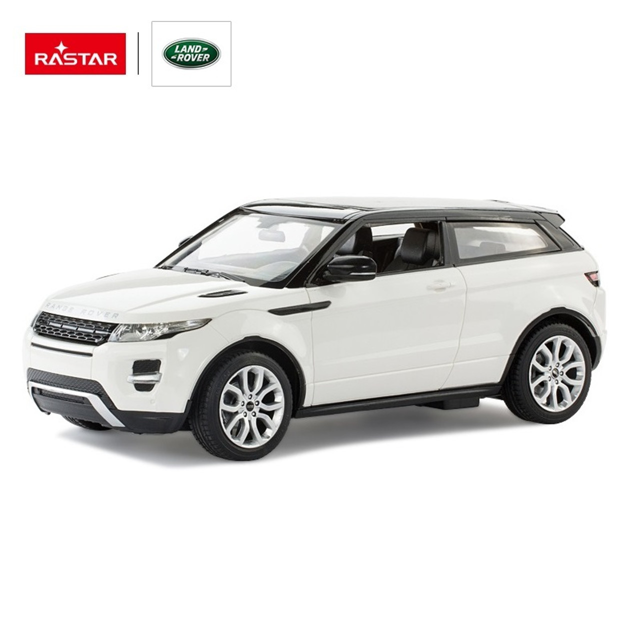 1/14 Rastar Range Rover Evoque RC Car White - Zandatoys