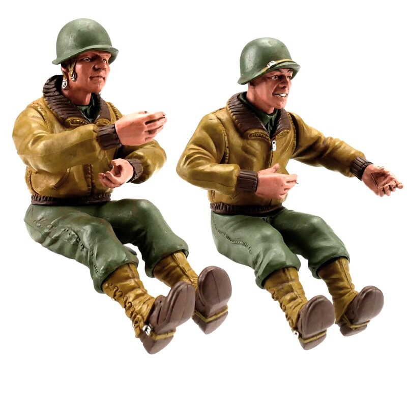 1:16 Scale Torro U.S M4A3 Tank Commander Figure WWII RC Tank - Foto 5