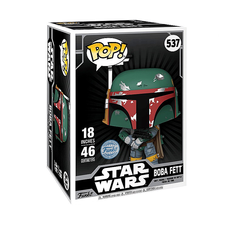 MEGA Funko Pop! Star Wars Boba Fett Sized 18 Inch #537 Special