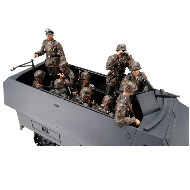 古い Trommus トロムス ロードラム 4セットH3/H2/H1/F1 1/16 Torro German Sd. Kfz. 251/1 Ausf. D Halftrack Crew Set 12