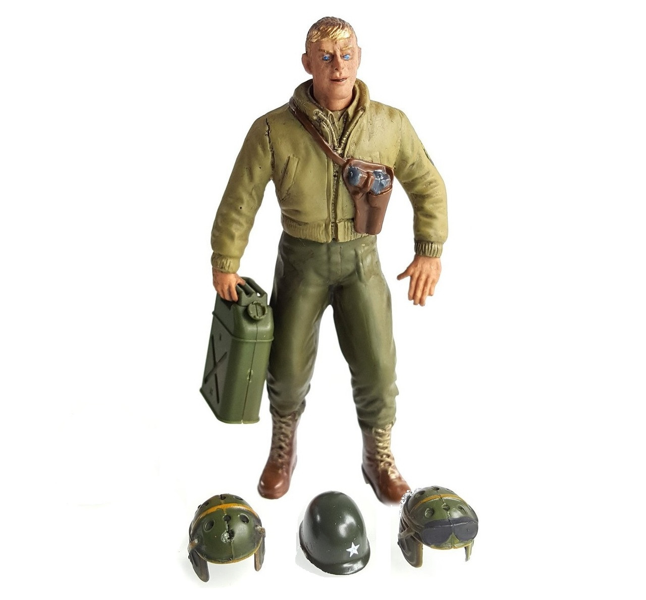 1/16 scale tank crew & military figures