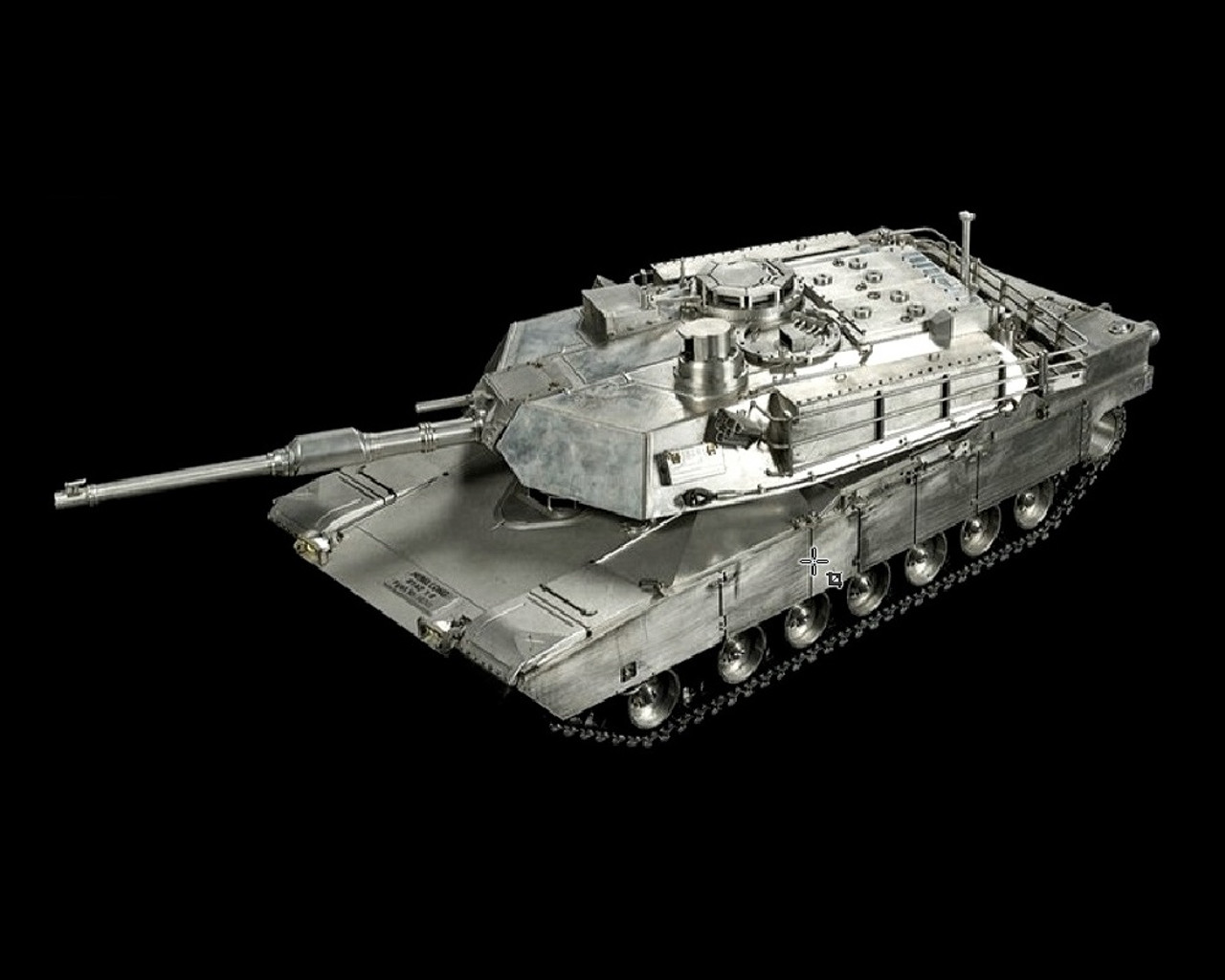 1/8 Large Scale U.S M1A2 Abrams RC Tank Airsoft 2.4GHz 100