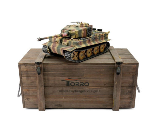 1/16 Torro Tiger I Late Version RC Tank 2.4GHz Airsoft Metal Edition PRO