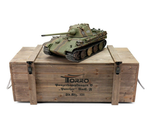 1/16 Torro German Panther Ausf F RC Tank 2.4GHz Airsoft Metal Edition PRO