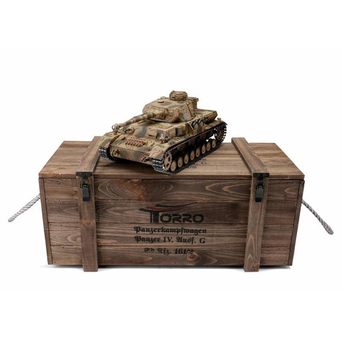 1/16 Torro Leopard 2A6 RC Tank 2.4GHz Infrared Metal Edition PRO