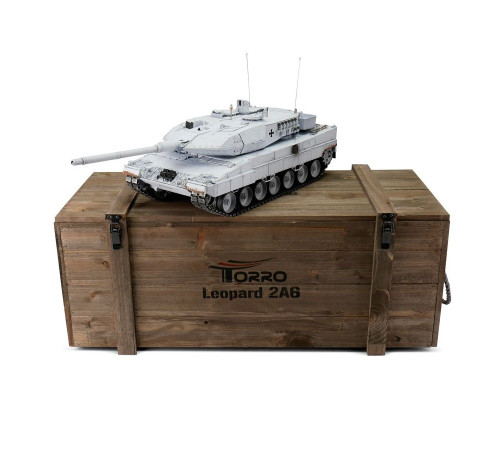 1/16 Torro Leopard 2A6 RC Tank 2.4GHz Infrared Metal Edition
