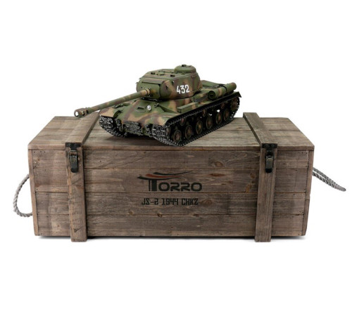 1/16 Torro Russian IS-2 RC Tank 2.4GHz Infrared Metal Edition PRO Summer Camo 1944