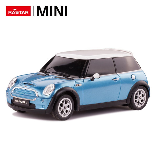 1/14 Rastar Mini Cooper RC Car Blue