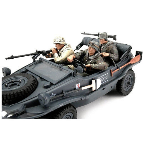 1/16 Scale Torro German Schwimmwagen RC Car Crew Figure  Winter 3pcs Set