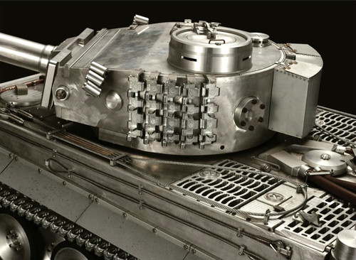 1/6 Large Scale German Tiger I RC Tank Airsoft 2.4GHz 100% Metal ...