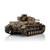 1/16 Torro German Panzer IV RC Tank 2.4GHz Airsoft Metal Edition PRO Mediterran 