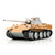1/16 Torro German Panther Ausf F RC Tank 2.4GHz Airsoft Metal Edition Unpainted