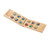 Wooden folding Mancala with Glass Beads