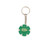 Green Las Vegas Poker Chips 50 Pcs Key Chains 