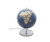 10" Blue LED Globe With Chrome Base