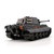 1/16 Torro King Tiger Henschel RC Tank 2.4G IR Metal Edition PRO Smoke Barrel Grey
