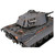 1/16 Torro King Tiger Henschel RC Tank 2.4G Airsoft Metal Edition PRO Smoke Barrel Grey 