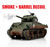 1/16 Torro Sherman M4A3 75mm RC Tank 2.4GHz Infrared Metal Edition PRO Smoke Barrel