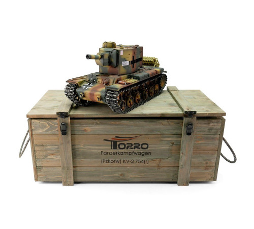1/16 Torro Russian KV-2 754r RC Tank 2.4GHz Infrared Metal Edition