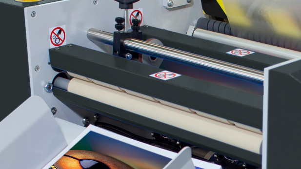 ZFP L100 in-line separation rollers splitting laminated printed sheets