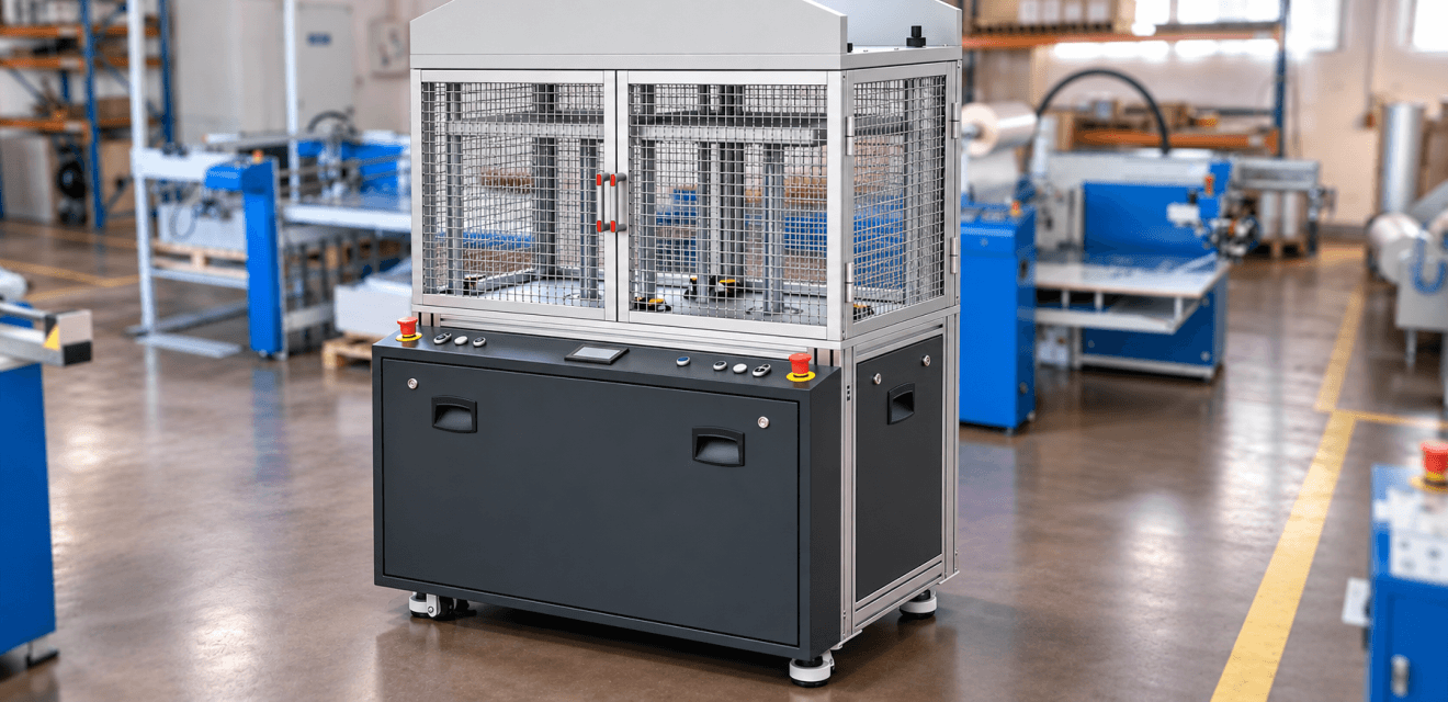 ZFP PH275 bookbinding press with two independent hydraulic pressing units and a single operator panel