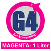 Magenta - 1 Liter Bottle, EcoSolventPRO G4 Ink for Roland. Eco-Sol MAX Compatible.