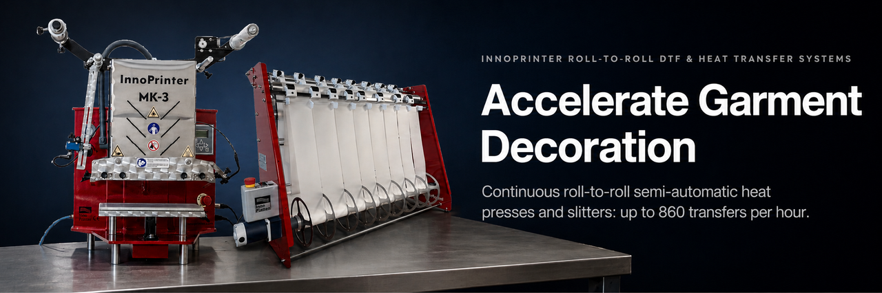 InnoPrinter Heat Presses & DTF Solutions