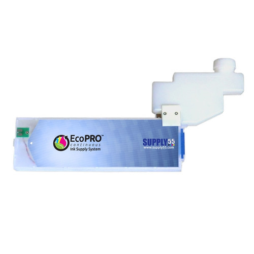 Bulk Cartridges Refillable w/Reservior for Roland/Mimaki. 6 Cartridges Per Package.