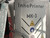 Close-up of the InnoPrinter MK3 branding and laser safety markings on the roll-to-roll semi-automatic heat press cowling