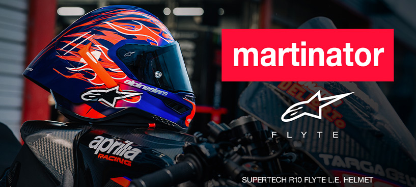 Alpinestars Supertech R10 Martin Flyte LE Helmet Image representing Alpinestars Supertech R10 Martin Flyte LE Helmet