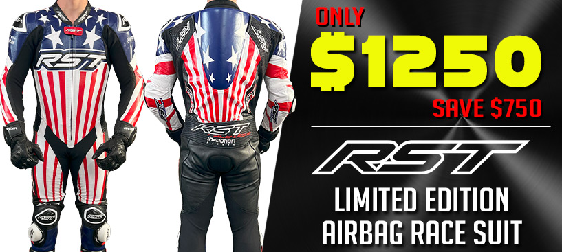 Image representing RST LFG USA LTD Edition V4.1 Evo Kangaroo Airbag Race Suit