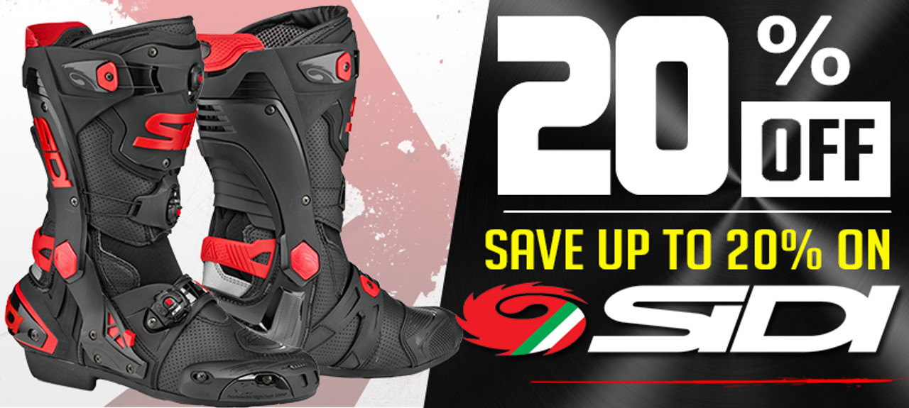 Save 20% on Select Sidi Boots