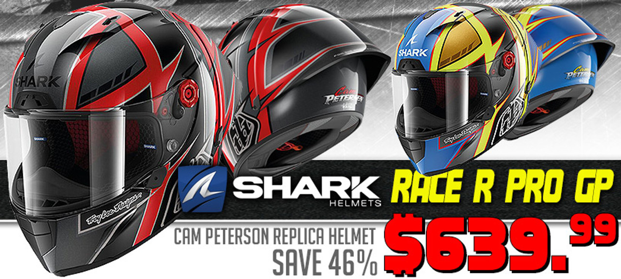 Shark Race-R Pro Carbon GP Cam Petersen Replica Helmet