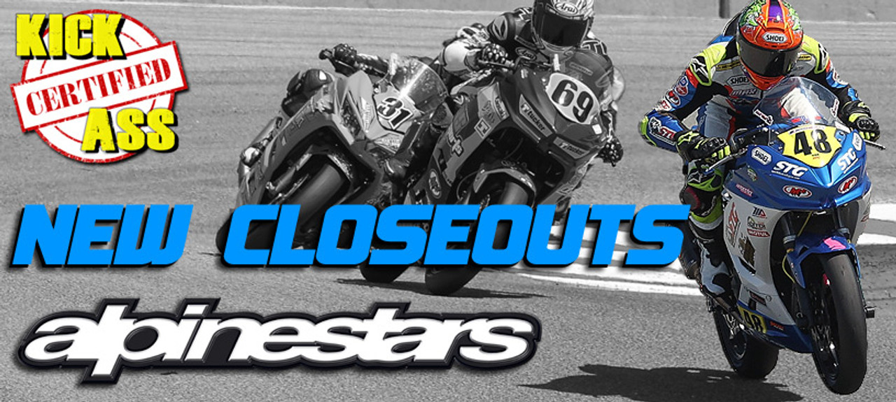All New Alpinestars Closeouts Live Now!