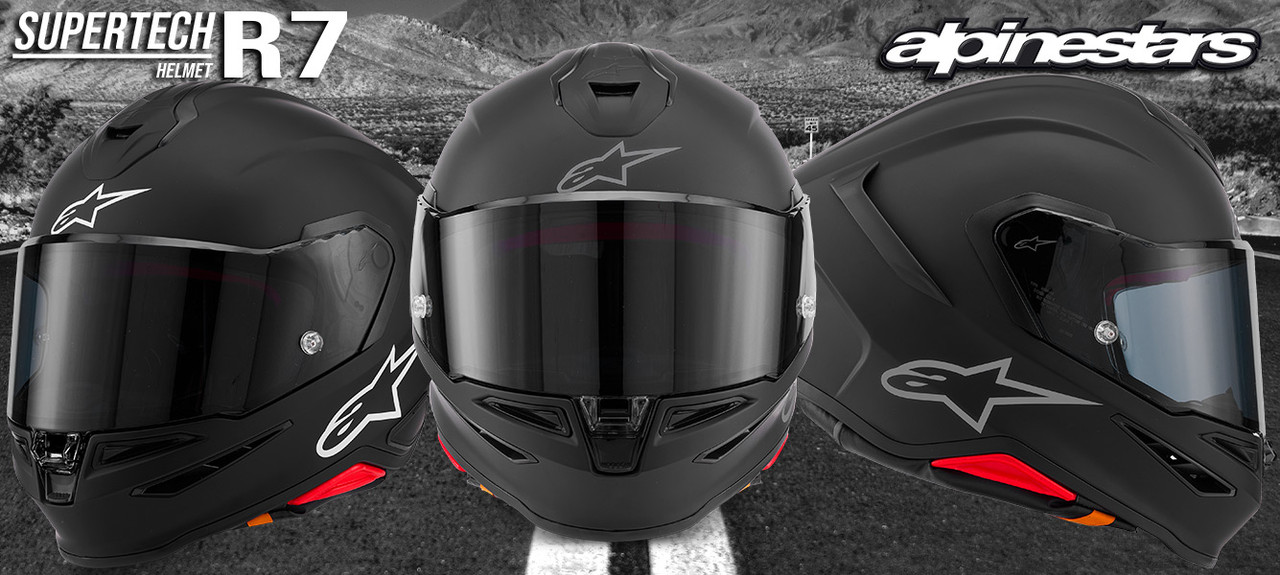 All New Alpinestars SR7 Helmet
