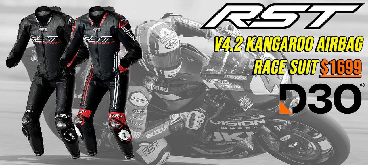 RST V4.2 D3O Kangaroo Airbag Race Suit