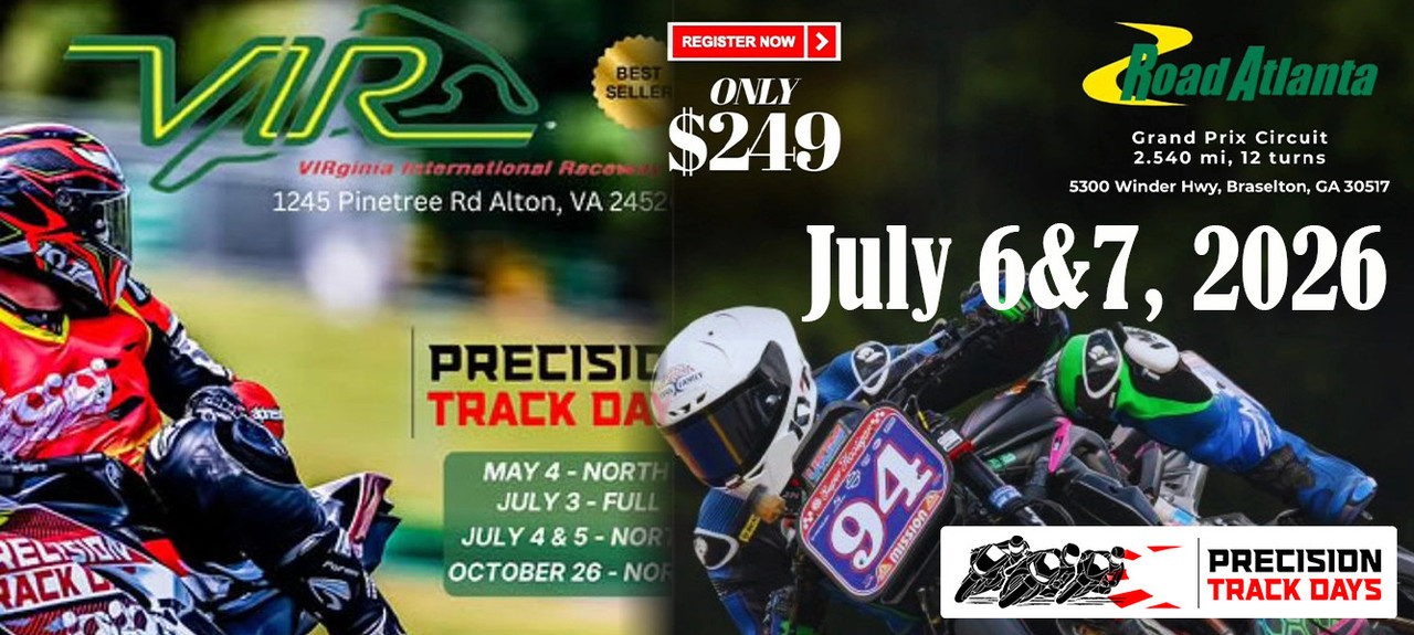 Ride with Precision Track Days