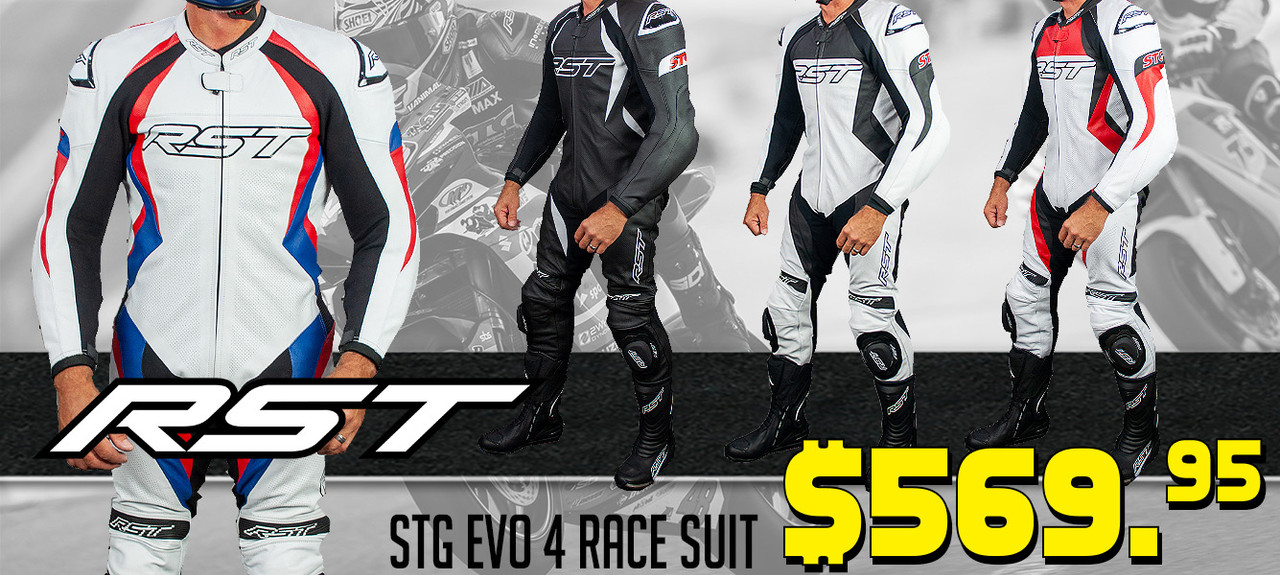 RST STG EVO 4 One Piece Leather Race Suit