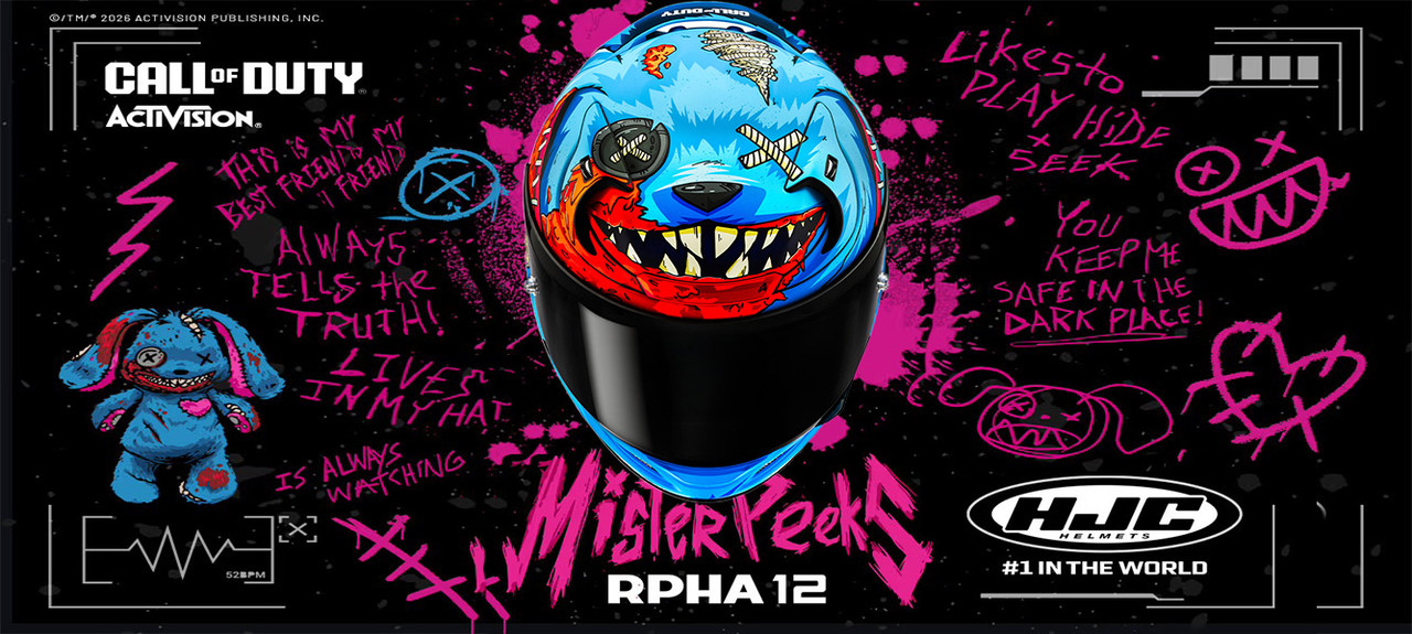 HJC RPHA 12N Mister Peeks Helmet