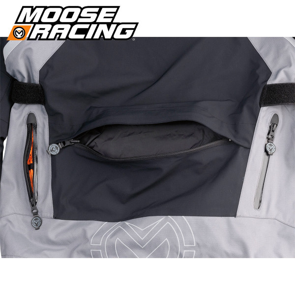 Moose Racing Expedition Jacket Black/Gray - Sportbike Track Gear