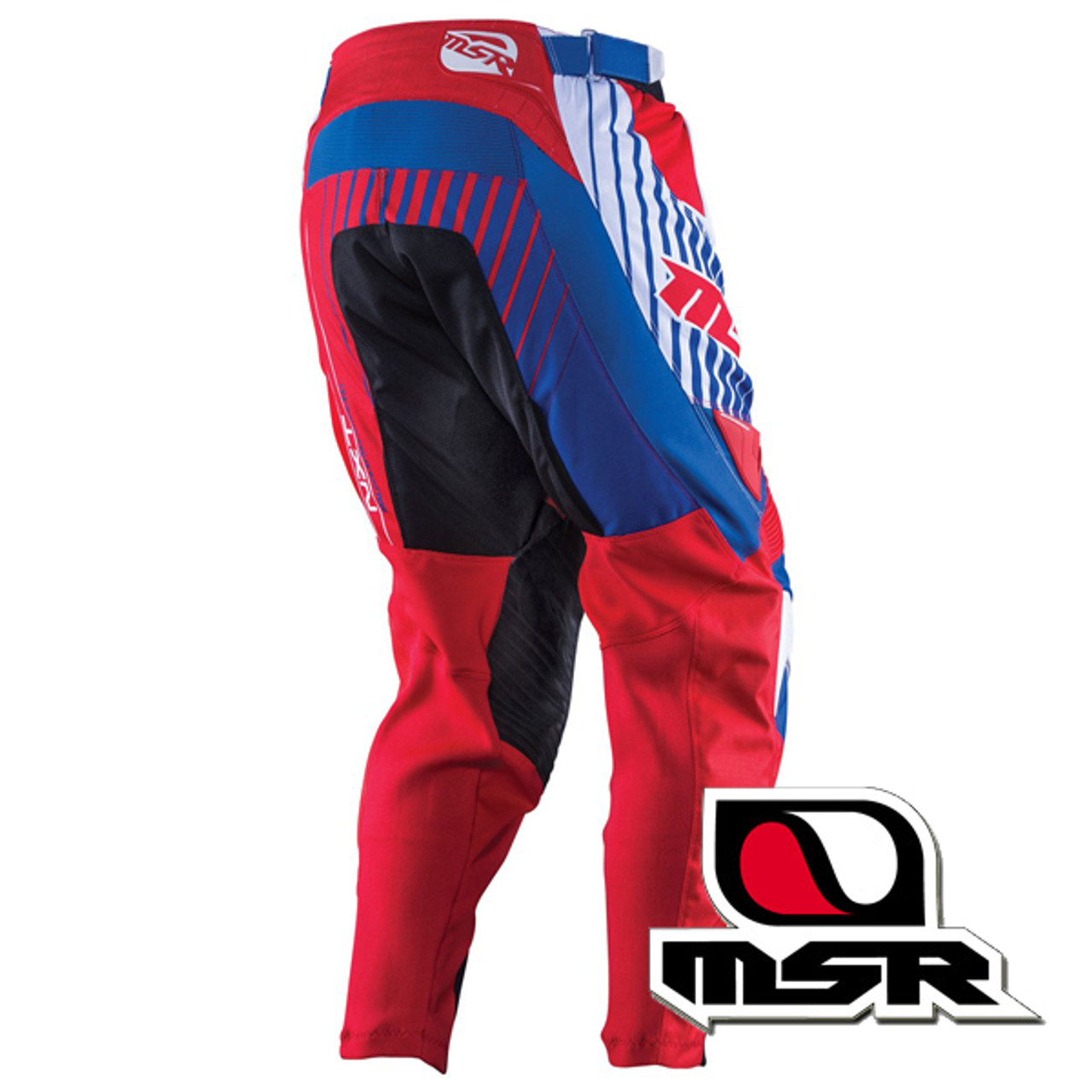 MSR NXT Pant [Red/Navy, 32 US] - Sportbike Track Gear