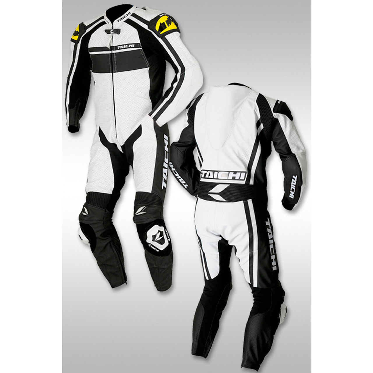 RS Taichi Youth GP-X S208 Leather Suit NXL208Y [White] [Youth Small]